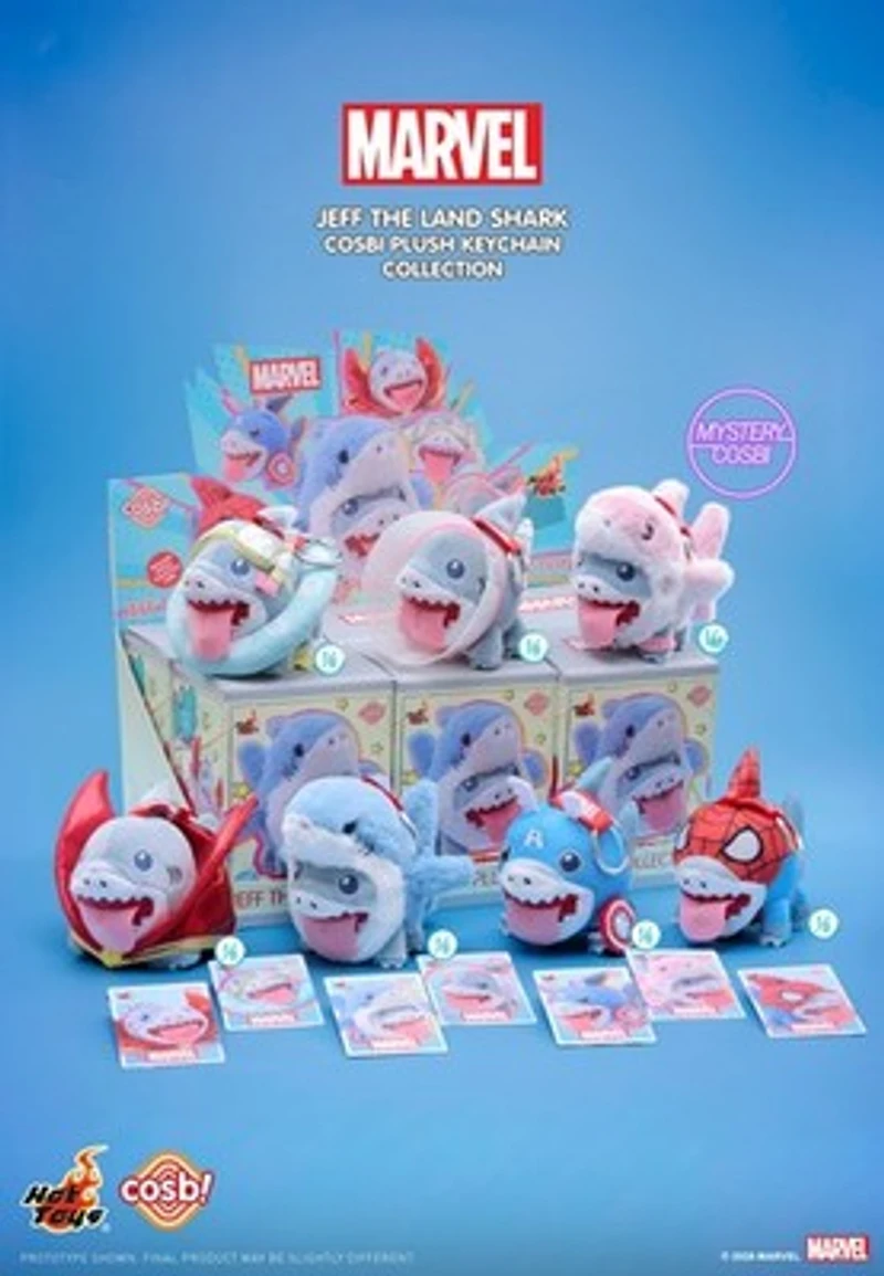 Cosbi: Marvel - Jeff The Land Shark Collection Plush Keychain Blind Box