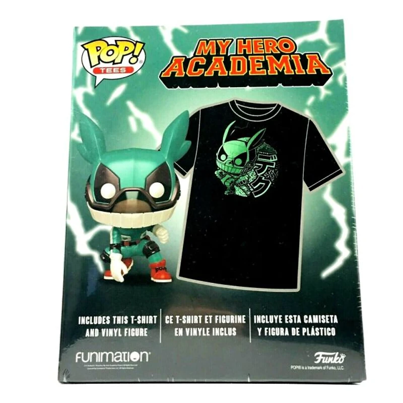 Funko Pop! My Hero Academia: T-Shirt Bundles - Toga / Bakugo Jiro Deku All Might Fumikage Iida **WEB ONLY**