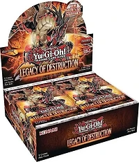 YUGIOH TCG -  LEGACY OF DESTRUCTION BOOSTER - 1ST EDITION (PRE ORDER)