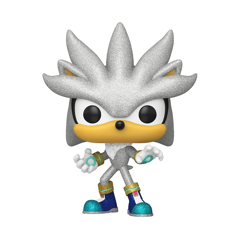 Funko Pop! Games: Sonic The Hedgehog - Silver (Diamond) #1103 [Funko Special Edition] *PREORDER*