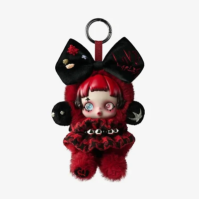 PopMart: SKULLPANDA - "6khz" Series [Europe Exclusive] Vinyl Plush Keychain