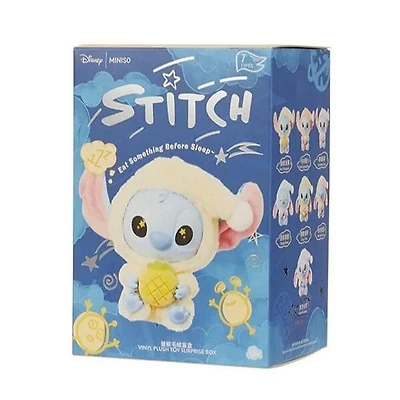 Miniso: Disney - Eat Something Before Sleep Stitch Plush Blind Box