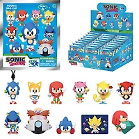 Games: Sonic The Hedgehog - Series 6 3D Foam Bag Clip Mystery Blind Bag