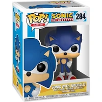 Funko Pop! Sonic the Hedgehog - Classic Sonic with Emerald #284