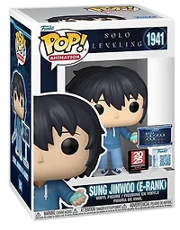 Funko Pop! Anime: Solo Leveling - Sung Jinwoo (E-Rank) #1941 [2025 Animation Expo Exclusive]