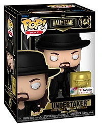 FUNKO POP! WWE HALL OF FAME UNDERTAKER BLACK BOX #144 [FANATICS EXCLUSIVE] *PREORDER*