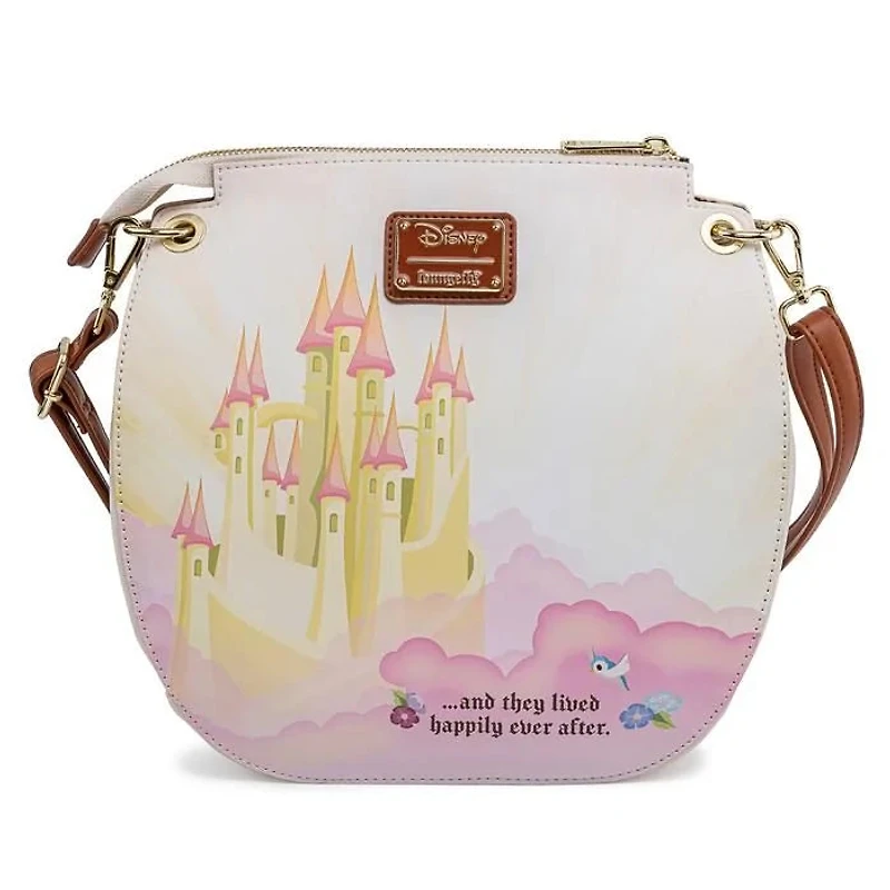 Loungefly Snow White Castle Disney Princess Crossbody Bag