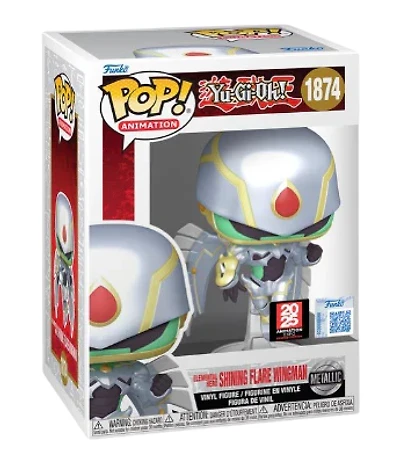 Funko Pop! Anime: Yu-Gi-Oh! - Elemental Hero Shining Flare Wingman #1874 [2025 Animation Expo Exclusive]