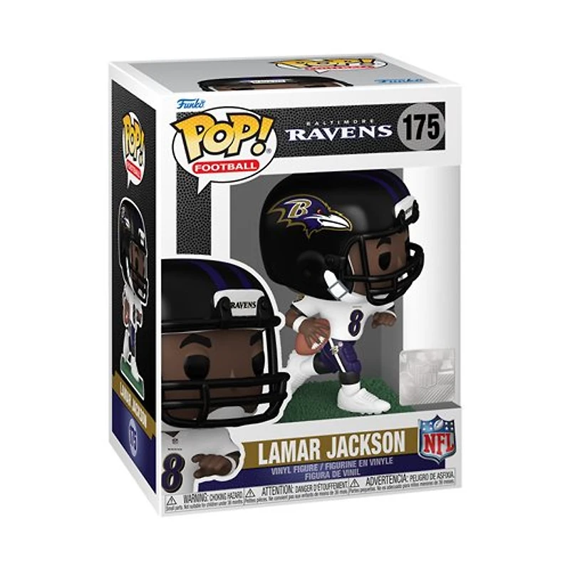 FUNKO POP! NFL BALTIMORE RAVENS LAMAR JACKSON (AWAY) #175