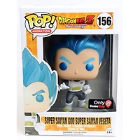Funko Pop! Animation - Dragon Ball Z -  Metallic SSGSS Vegeta **GAMESTOP EXCL** #156
