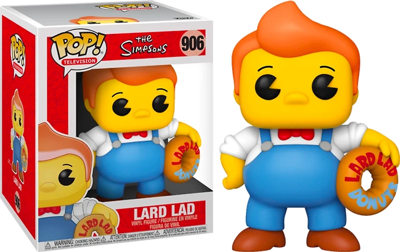 FUNKO POP! TELEVISION: THE SIMPSONS - 6" LARD LAD #906