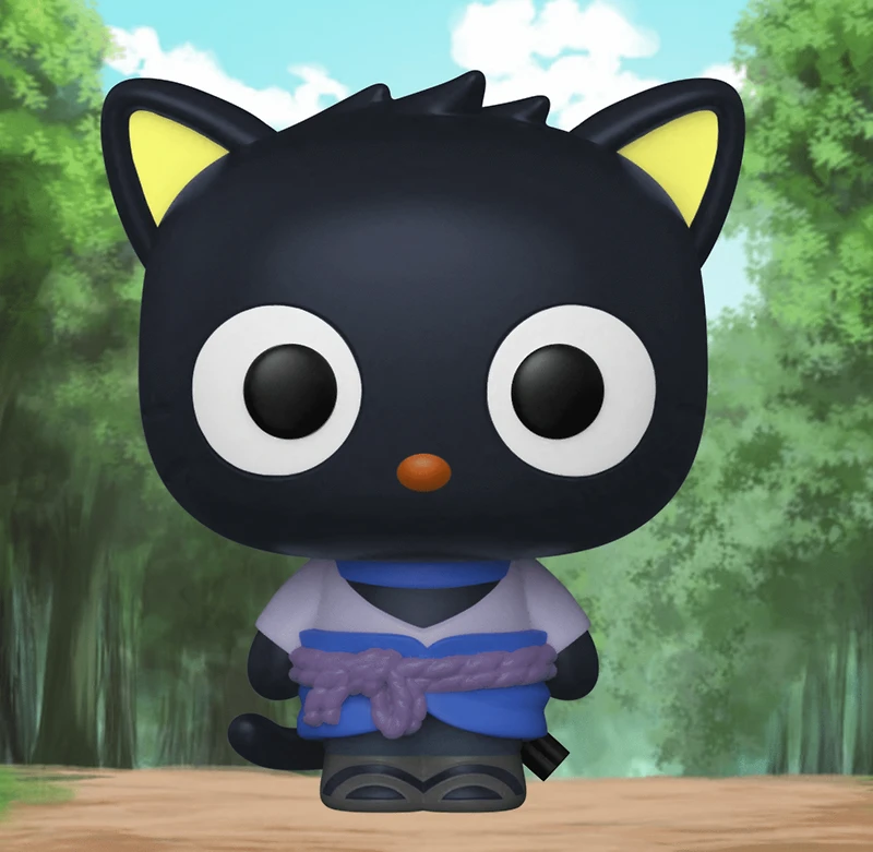 FUNKO POP! ANIMATION: NARUTO X SANRIO HELLO KITTY - CHOCOCAT [AS SASUKE] #1018