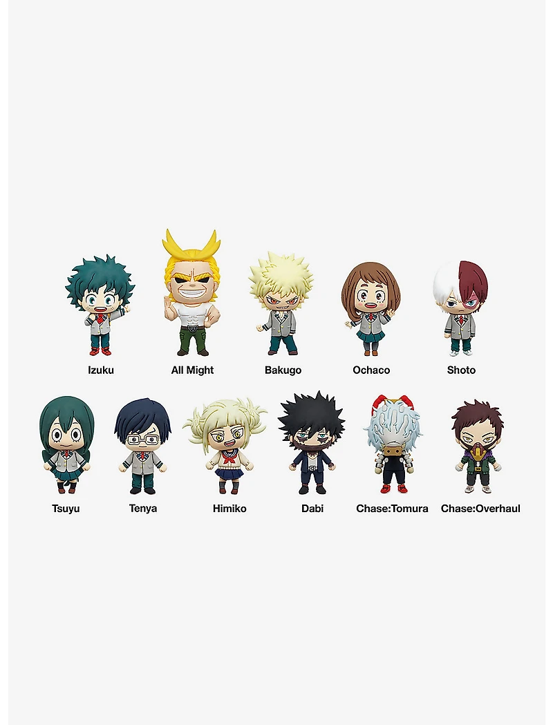 My Hero Academia Figural Keychain - Blind Bag Mystery Blind Bag Series 3