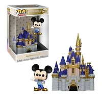 Funko Pop! Disney Walt Disney 50th Anniversary Cinderella Castle Old Mickey Castle #26