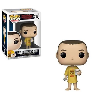 FUNKO POP! TELEVISION STRANGER THINGS ELEVEN with BURGER SHIRT #718