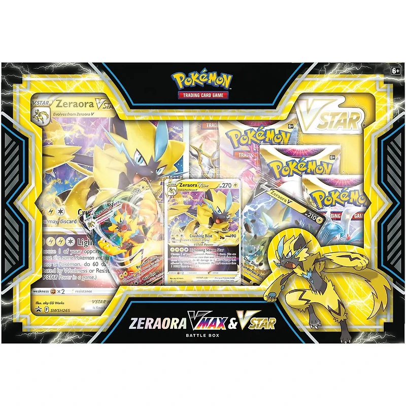 Pokemon TCG - Deoxys / Zeraora VMax & VStar Battle Box Set