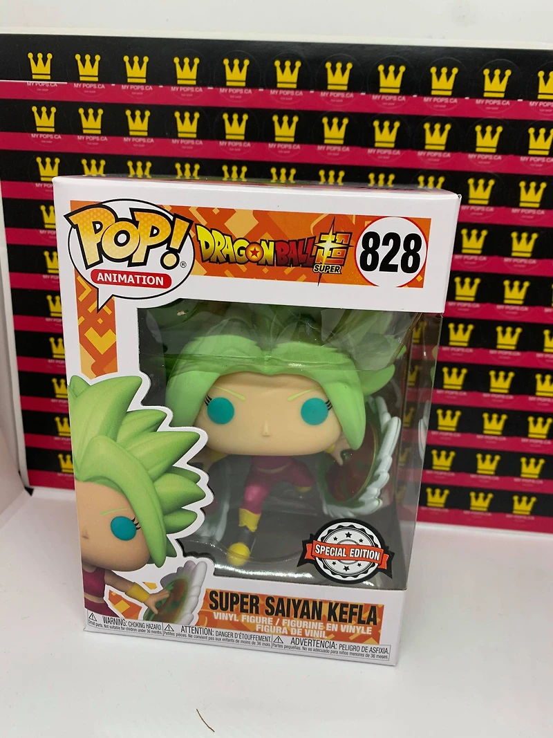Funko Pop! Animation - Dragon Ball Super Super Saiyan Kefla #828 SPECIAL EDITION