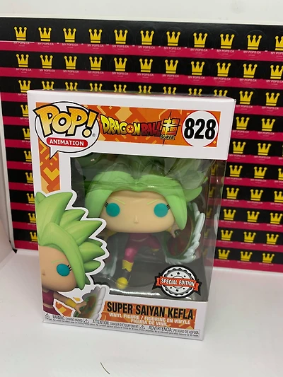 Funko Pop! Animation - Dragon Ball Super Super Saiyan Kefla #828 SPECIAL EDITION