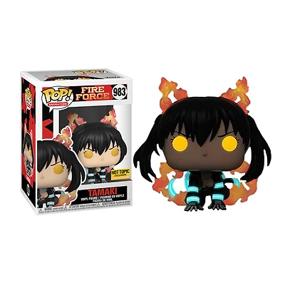 Funko Pop! Animation Fire Force - TAMAKI Glow in the dark #983 *HOT TOPIC*