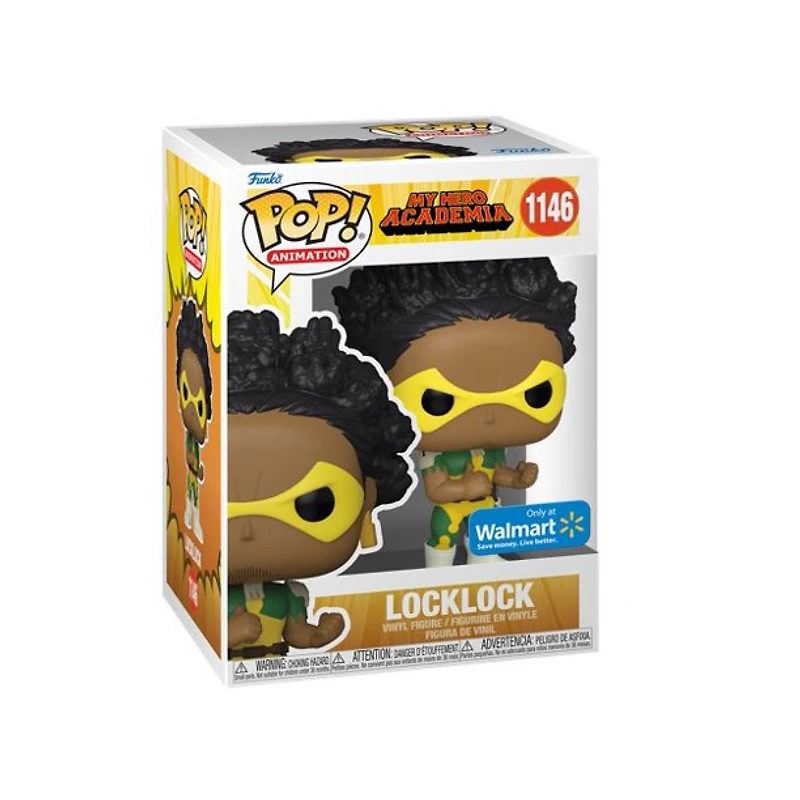 FUNKO POP! ANIMATION: MY HERO ACADEMIA -  LOCKLOCK  #1146 [WALMART EXCLUSIVE]