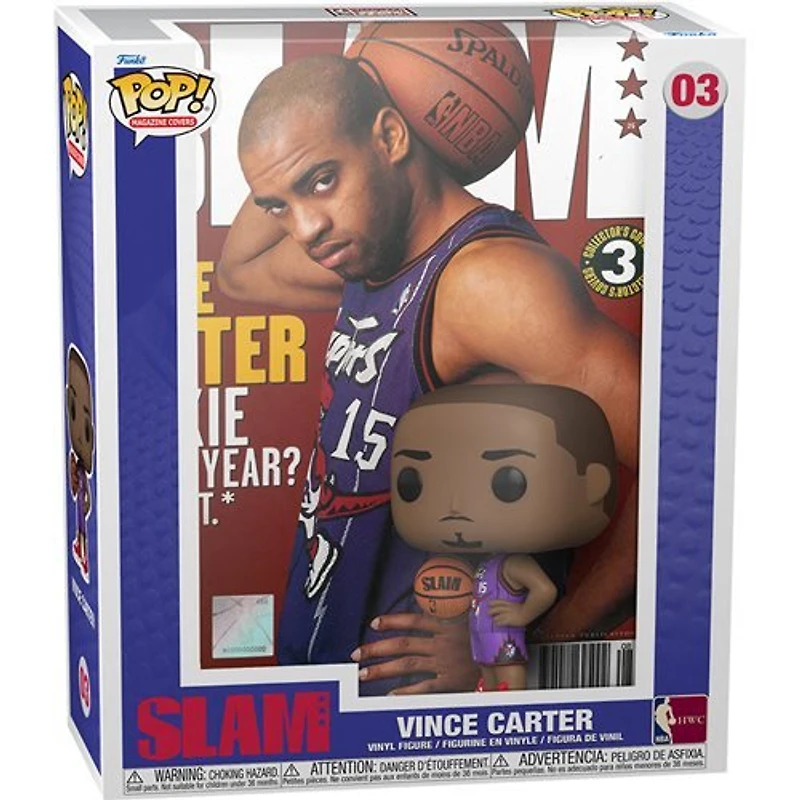 Funko Pop! Sports: NBA - Vince Carter (Purple SLAM Cover) #03