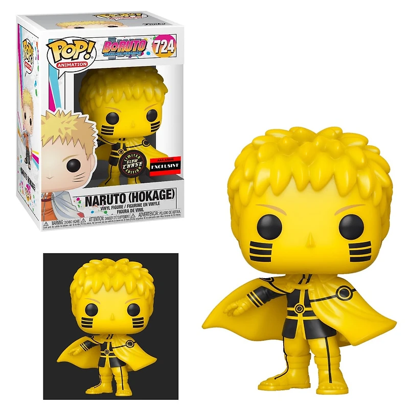 **CHASE & COMMON BUNDLE** FUNKO POP! ANIMATION: BORUTO - NARUTO [HOKAGE] **AAA ANIME EXCLUSIVE** #724