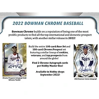 2022 BOWMAN CHROME BASEBALL HOBBY BOX