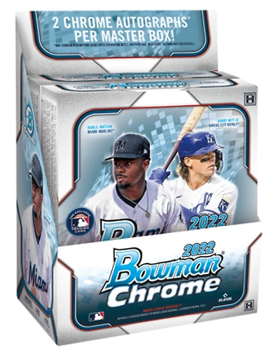 2022 BOWMAN CHROME BASEBALL HOBBY BOX