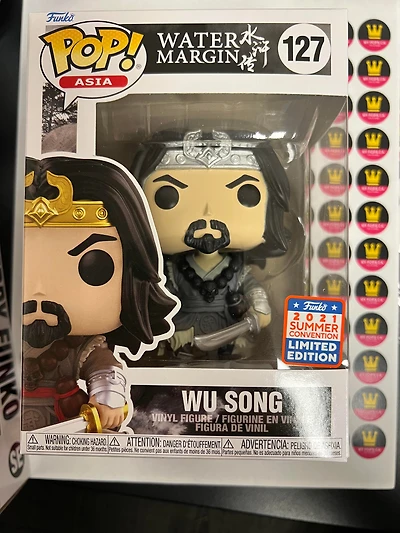 Funko Pop! 2021 SUMMER CONVENTION WATER MARGIN WU SONG #127