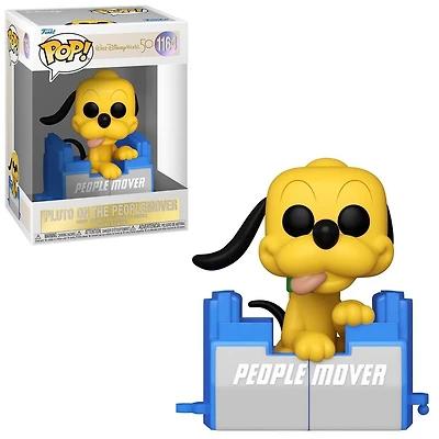 Funko Pop! Disney World 50th PLUTO ON PEOPLEMOVER #1164 IN STOCK