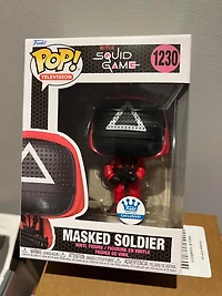 Funko Pop! Television: Squid Game - Masked Soldier (Triangle) #1230 [Funko Shop Exclusive]