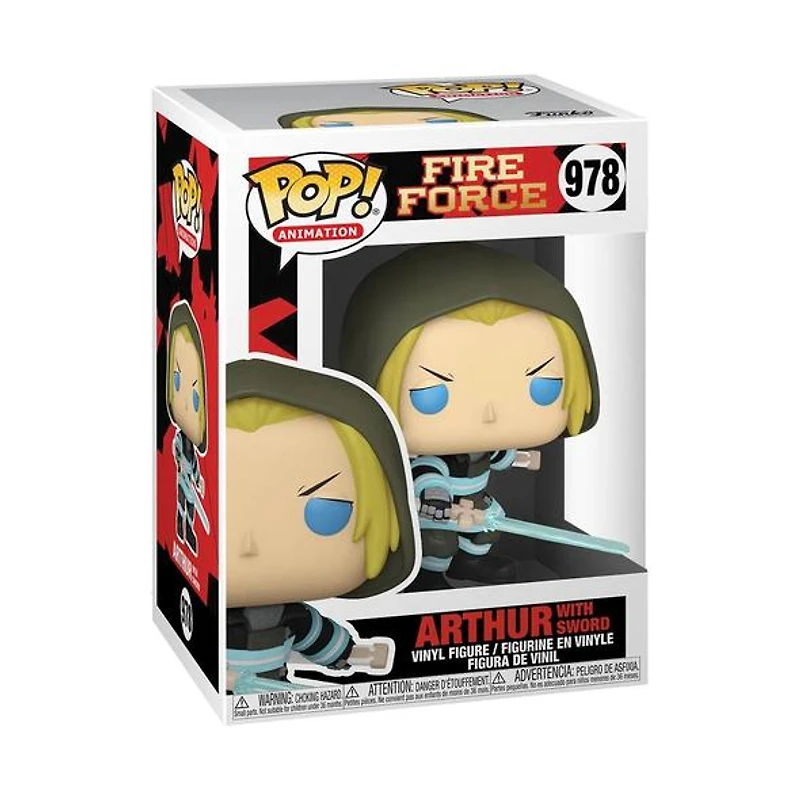 FUNKO POP! ANIMATION: FIRE FORCE - ARTHUR WITH SWORD #978