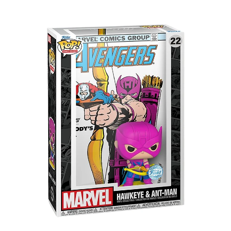 Funko Pop! MARVEL AVENGERS COMIC COVER #223 HAWKEYE & ANT-MAN #22 [SPECIAL EDITION]
