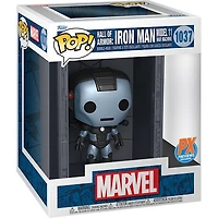 **PREORDER** FUNKO POP! MARVEL - 6" HALL OF ARMOR: IRON MAN [MODEL 11 - WAR MACHINE] **PX PREVIEWS EXCLUSIVE** #1037