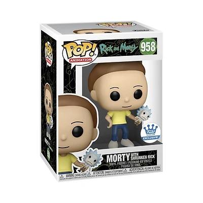 Funko Pop! Rick and Morty with Shrunken Rick #958 Funko Shop