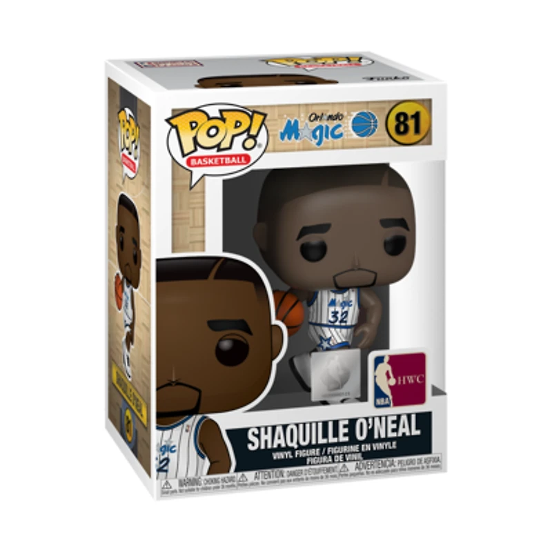 FUNKO POP! BASKETBALL [NBA LEGENDS]: ORLANDO MAGIC - SHAQUILLE O'NEAL #81