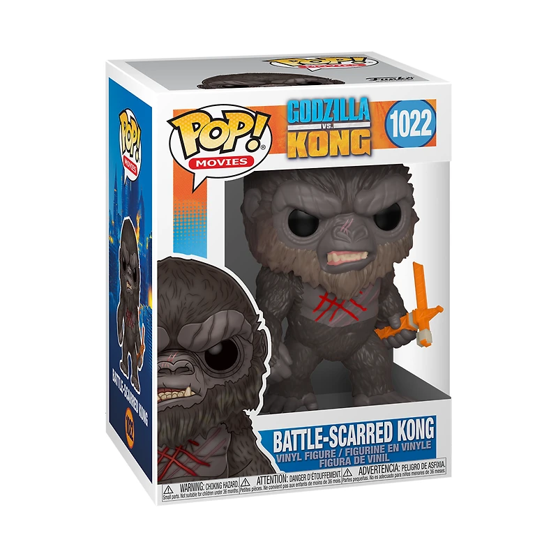 FUNKO POP! MOVIES: GODZILLA VS. KONG - BATTLE-SCARRED KONG #1022
