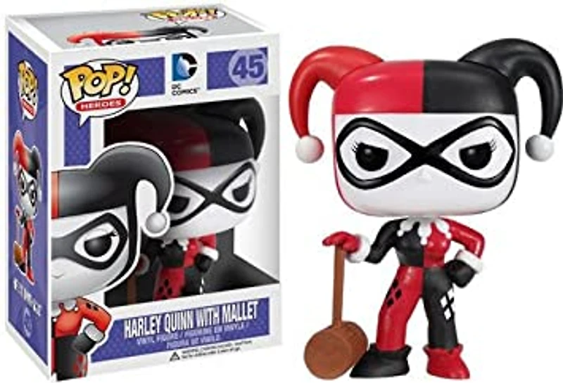 Funko Pop! DC Heroes HARLEY QUINN WITH MALLET #45