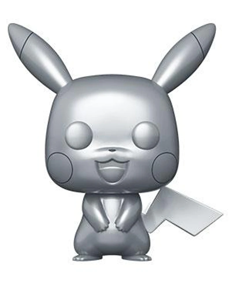 Funko Pop! Games: Pokemon - Pikachu (Metallic Silver) #353
