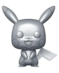 Funko Pop! Games: Pokemon - Pikachu (Metallic Silver) #353