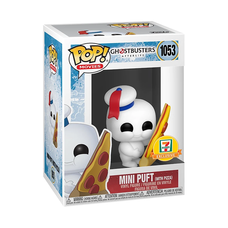 FUNKO POP! GHOSBUSTERS MINI PUFT with PIZZA [EXCLUSIVE] #1053 *PREORDER*