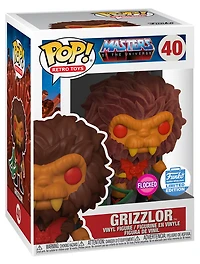 Funko Pop! Masters of the Universe - Grizzlor FLOCKED *FUNKO SHOP EXCLUSIVE* #40