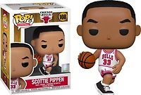 FUNKO POP! BASKETBALL [NBA LEGENDS]: CHICAGO BULLS - SCOTTIE PIPPEN [WHITE HOME JERSEY] #108