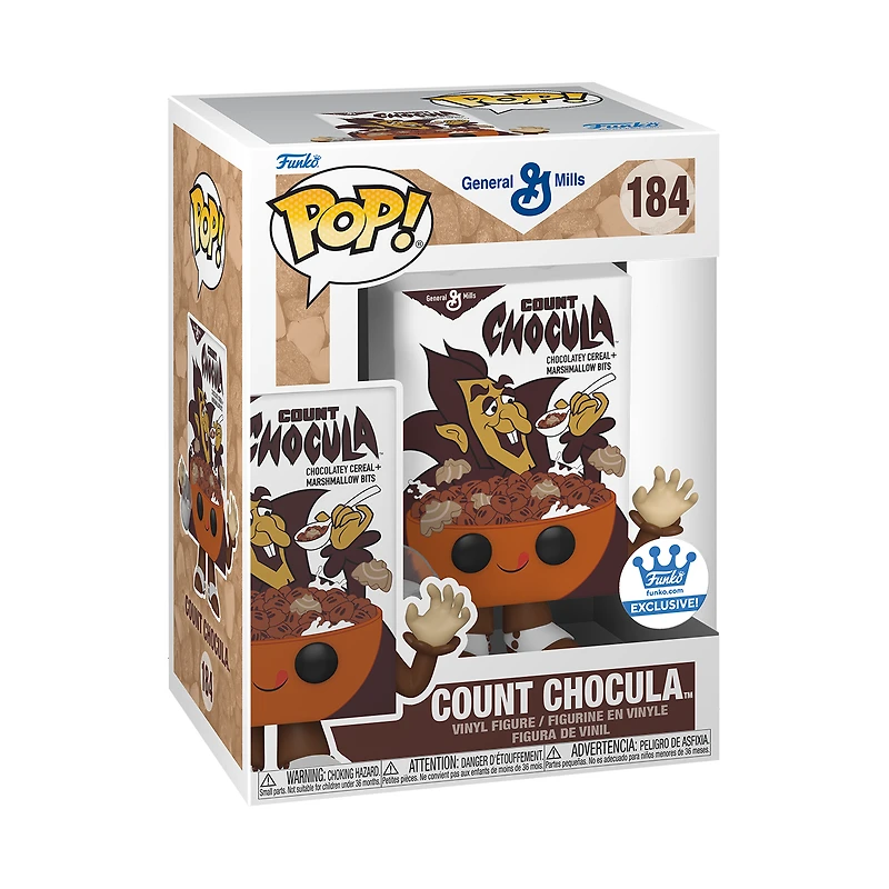 Funko Pop! AD-ICON COUNT CHOCULA CEREAL BOX *FUNKO SHOP EXCLUSIVE*