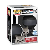 Funko Pop! Snake Eyes with Timber - G.I. JOE *FUNKO SHOP EXCLUSIVE* #78