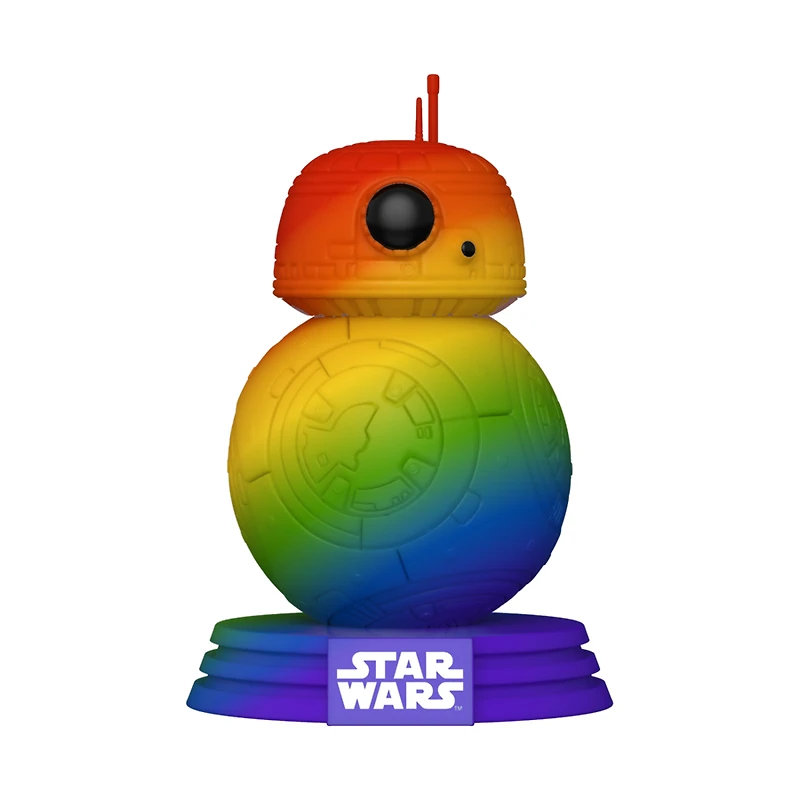 BB-8 Rainbow Pride - The Rise of Skywalker *FUNKO SHOP EXCLUSIVE* #61* BB8