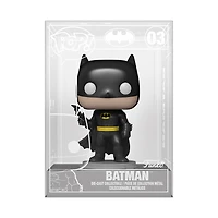 Funko Pop! DIE CAST BATMAN with HARD CASE BATMAN 1989 DC COMICS *FUNKO SHOP EXCLUSIVE
