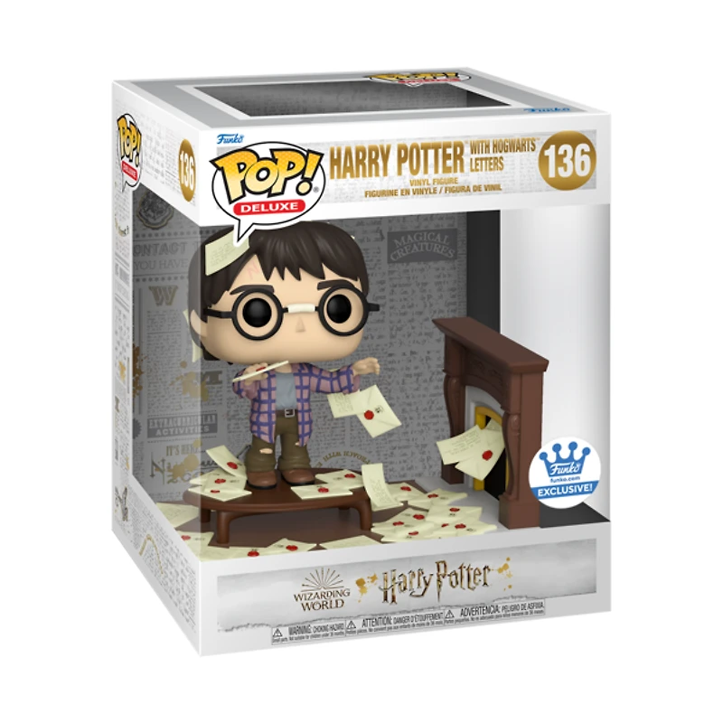 Funko Pop! HARRY POTTER WITH HOGWARTS LETTERS *FUNKO SHOP EXCLUSIVE* #136