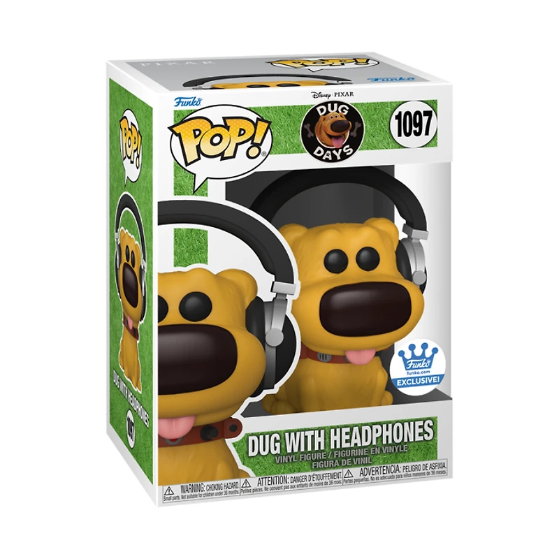 Funko Pop! Disney: Dug Days - Dug with Headphones #1097 [Funko Shop Exclusive]