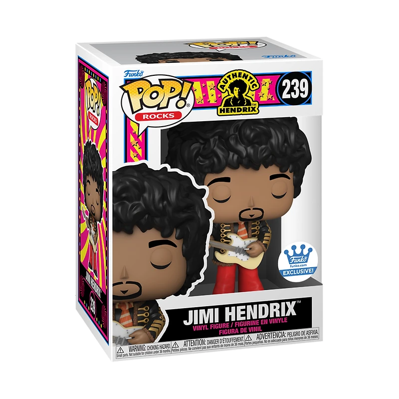 Funko Pop! ROCKS JIMI HENDRIX IN NAPOLEONIC HUSSAR JACKET [FUNKO SHOP] #239